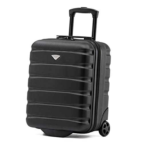 Flight Knight Koffer Leichter 2-Rad-ABS-Hartschalenkoffer Handgepack Zugelassen Fur 100 Fluggesellschaften British Airways, Ryanair & EasyJet Zugelassenes Kostenloses Handgepack 45x36x20cm Flight Knight Koffer Leichter 2-Rad-ABS-Hartschalenkoffer Handgepack Zugelassen Fur 100 Fluggesellschaften British Airways, Ryanair & EasyJet Zugelassenes Kostenloses Handgepack 45x36x20cm von Flight Knight