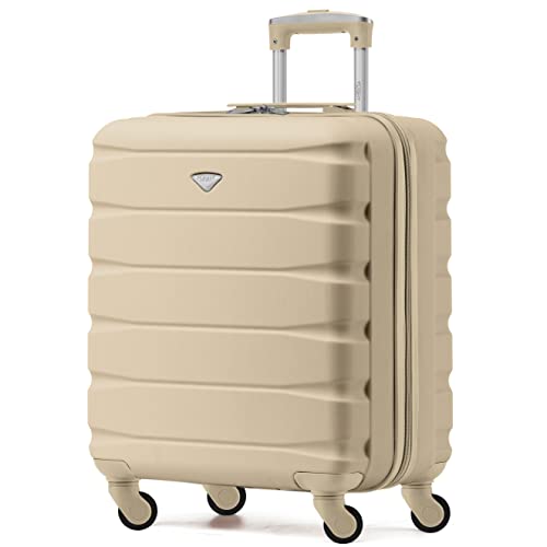 Flight Knight Leichte 4-Rad-ABS-Hartschalenkoffer, Handgepack, zugelassen fur Fluggesellschaften, einschließlich British Airways, und maximale Große fur easyJet, große Handgepacktasche 56x45x25 cm Flight Knight Leichte 4-Rad-ABS-Hartschalenkoffer, Handgepack, zugelassen fur Fluggesellschaften, einschließlich British Airways, und maximale Große fur easyJet, große Handgepacktasche 56x45x25 cm von Flight Knight