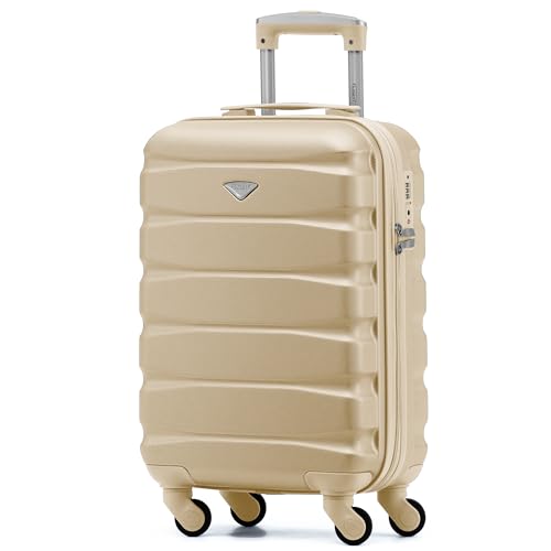 Flight Knight Leichte 4-Rad-ABS-Hartschalenkoffer Handgepack, zugelassen fur uber 100 Fluggesellschaften, darunter British Airways, easyJet, Jet2 und Wizz, 55 x 35 x 20 cm Flight Knight Leichte 4-Rad-ABS-Hartschalenkoffer Handgepack, zugelassen fur uber 100 Fluggesellschaften, darunter British Airways, easyJet, Jet2 und Wizz, 55 x 35 x 20 cm von Flight Knight