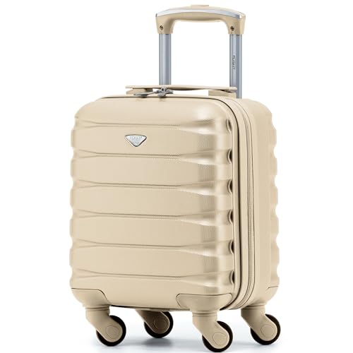 Flight Knight Leichte 4-Rad-abs-hartschalenkoffer Handgepack, Zugelassen Fur Uber 100 Fluggesellschaften, Einschließlich Easyjet & Maximale Große Fur Vueling & Wizz Air 40x30x20 cm von Flight Knight