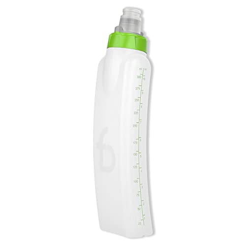 FlipBelt Unisex-Erwachsene FBAWB1-GRN-11 Wasserflasche, Grün, 11 oz von FlipBelt