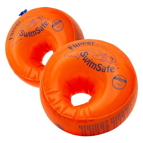 Flipper Swimsafe 1010 - Schwimmflügel für Kleinkinder ab 12 Monaten, sichere Schwimmhilfe mit unzerbrechlichem PE-Schaumkern zum Schwimmen lernen von Flipper SwimSafe