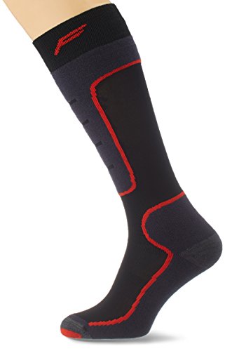 F-Lite SKI SA 100 Socken Black/Red 35-38 von Flite