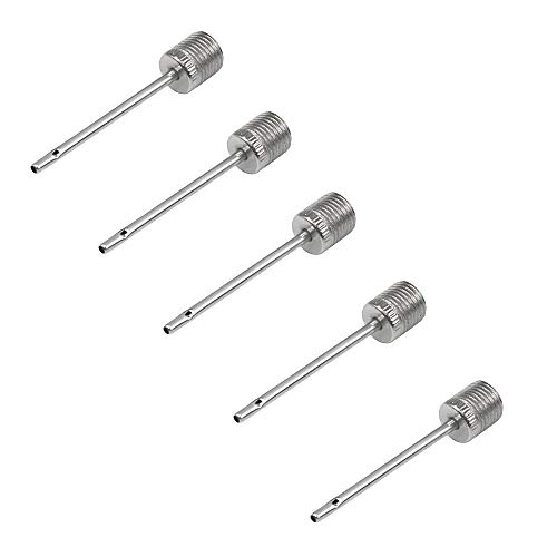 Fliyeong 5 Stück Amerikanische Aufblasbare Nadel, Edelstahl Ball Nadel, Geeignet für Fußball, Basketball uvm. Fliyeong 5 Stück Amerikanische Aufblasbare Nadel, Edelstahl Ball Nadel, Geeignet für Fußball, Basketball uvm. von Fliyeong