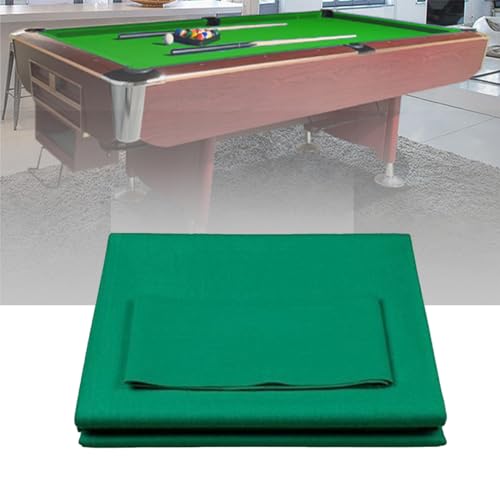 FloAPa Professional Pool Table Felt Nylon Billardtuch Snooker Pool Table Cloth Accessories with Cushion Stripes Für Indoor Billard Sport Billardtisch,001,8FT FloAPa Professional Pool Table Felt Nylon Billardtuch Snooker Pool Table Cloth Accessories with Cushion Stripes Für Indoor Billard Sport Billardtisch,001,8FT von FloAPa