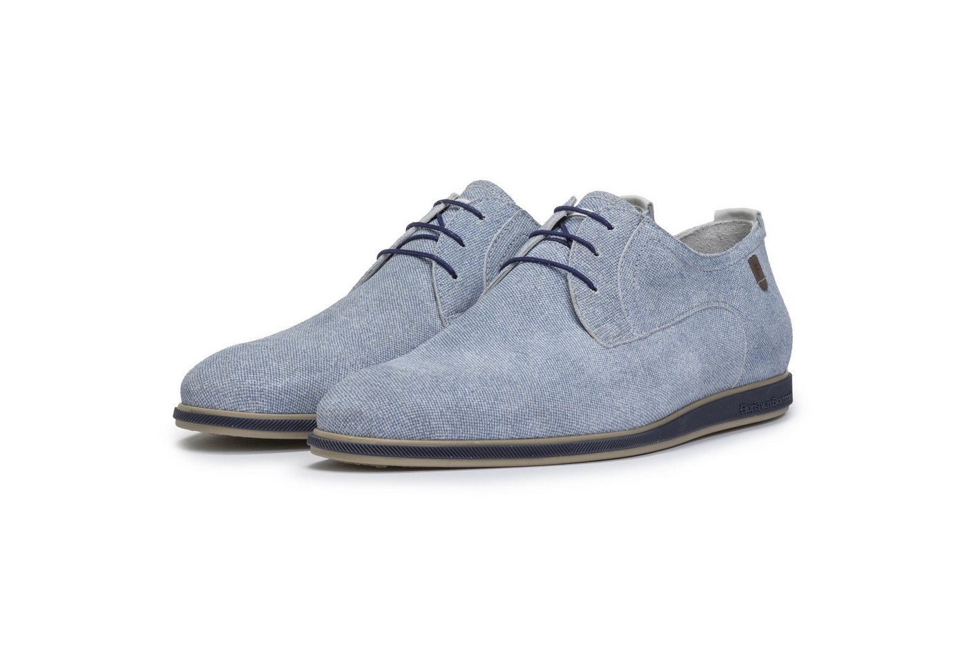 Floris van Bommel Floris Casual LightBlue Suede Sneaker von Floris van Bommel