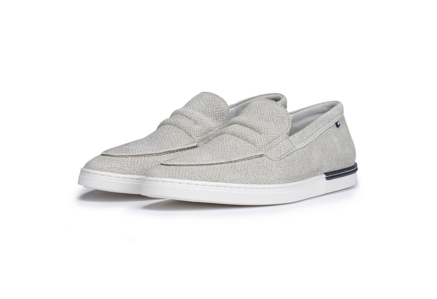 Floris van Bommel Floris Casual LightGrey Suede Sneaker von Floris van Bommel