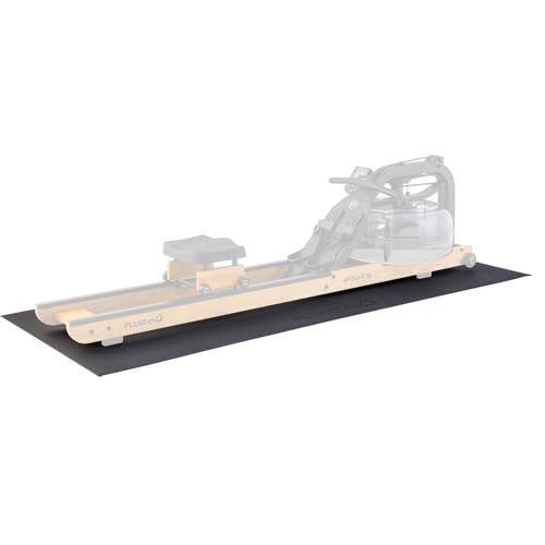 Fluid Rower Bodenschutzmatte Anti-Slip, Schwarz, Rudergerät-Schutzmatte, Trainingsmatte, Anti-Rutsch-Matte, Geräuschdämpfende Matte Fluid Rower Bodenschutzmatte Anti-Slip, Schwarz, Rudergerät-Schutzmatte, Trainingsmatte, Anti-Rutsch-Matte, Geräuschdämpfende Matte von Fluid Rower