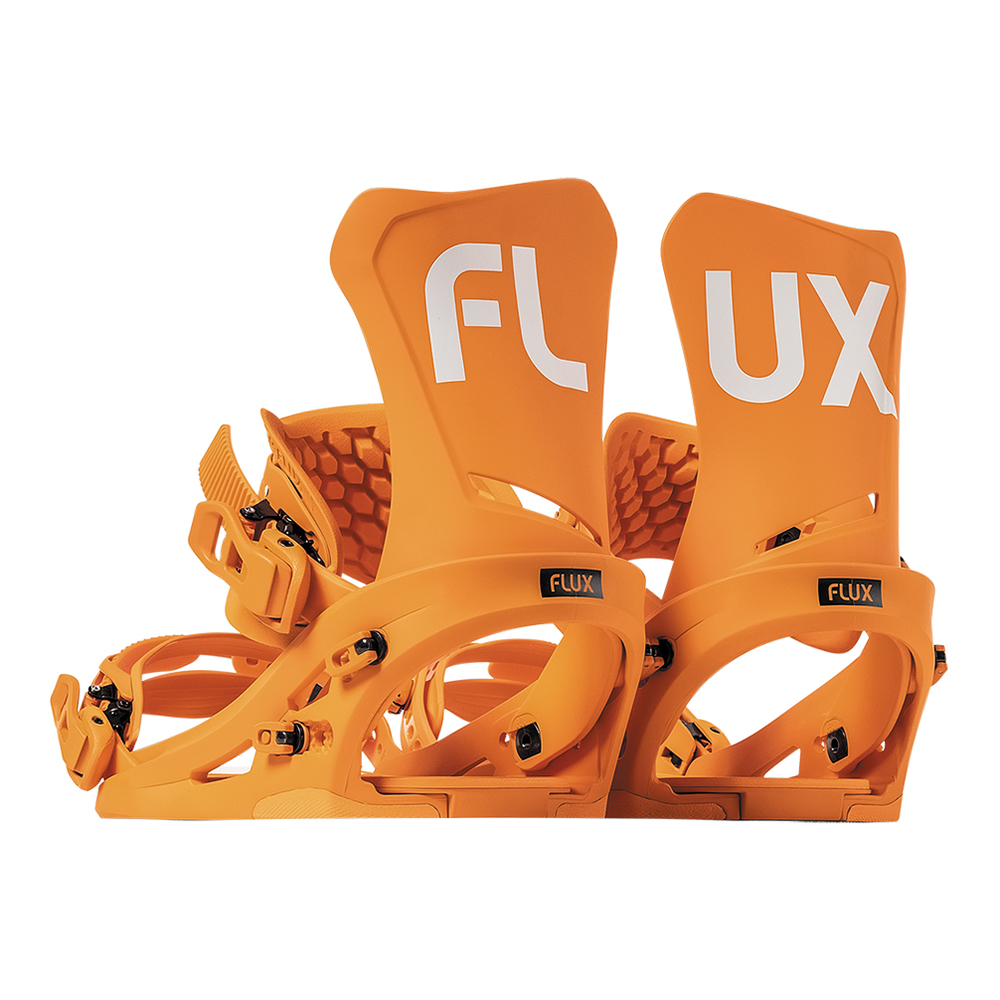 Flux Ds Snowboard Bindings Orange M von Flux