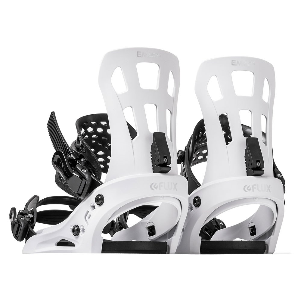 Flux Em Snowboard Bindings Silber M Flux Em Snowboard Bindings Silber M von Flux