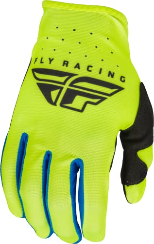 Fly Racing 2023 Youth Lite Handschuhe (Warnschutz/Schwarz, Jugendliche) von Fly Racing