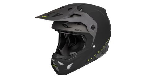 integralhelm formula cp slant schwarz   grau   fluogelb von Fly Racing