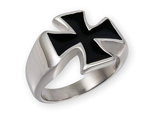 Fly Style 1 Stück Ringe aus Edelstahl - Totenkopf, Alien, Drache, Eisernes Kreuz, Ring Grösse:18.4 mm, Modelle:Eisernes Kreuz Bundeswehr EK Fly Style 1 Stück Ringe aus Edelstahl - Totenkopf, Alien, Drache, Eisernes Kreuz, Ring Grösse:18.4 mm, Modelle:Eisernes Kreuz Bundeswehr EK von Fly Style