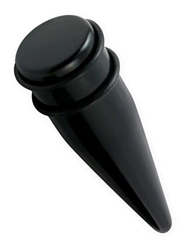 Fly Style Piercing Ohr Expander aus Acryl - Dehnstab Dehnstift Dehnungsstab Dehnungsstift Dehnsichel, Grösse:8 mm, Farbwahl:schwarz Fly Style Piercing Ohr Expander aus Acryl - Dehnstab Dehnstift Dehnungsstab Dehnungsstift Dehnsichel, Grösse:8 mm, Farbwahl:schwarz von Fly Style