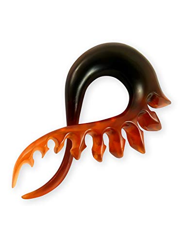 Fly Style Piercing Ohr Expander aus braunem Horn - Dehnschnecke Dehnspirale Dehnungsschnecke Dehnsichel, Grösse:12 mm Fly Style Piercing Ohr Expander aus braunem Horn - Dehnschnecke Dehnspirale Dehnungsschnecke Dehnsichel, Grösse:12 mm von Fly Style