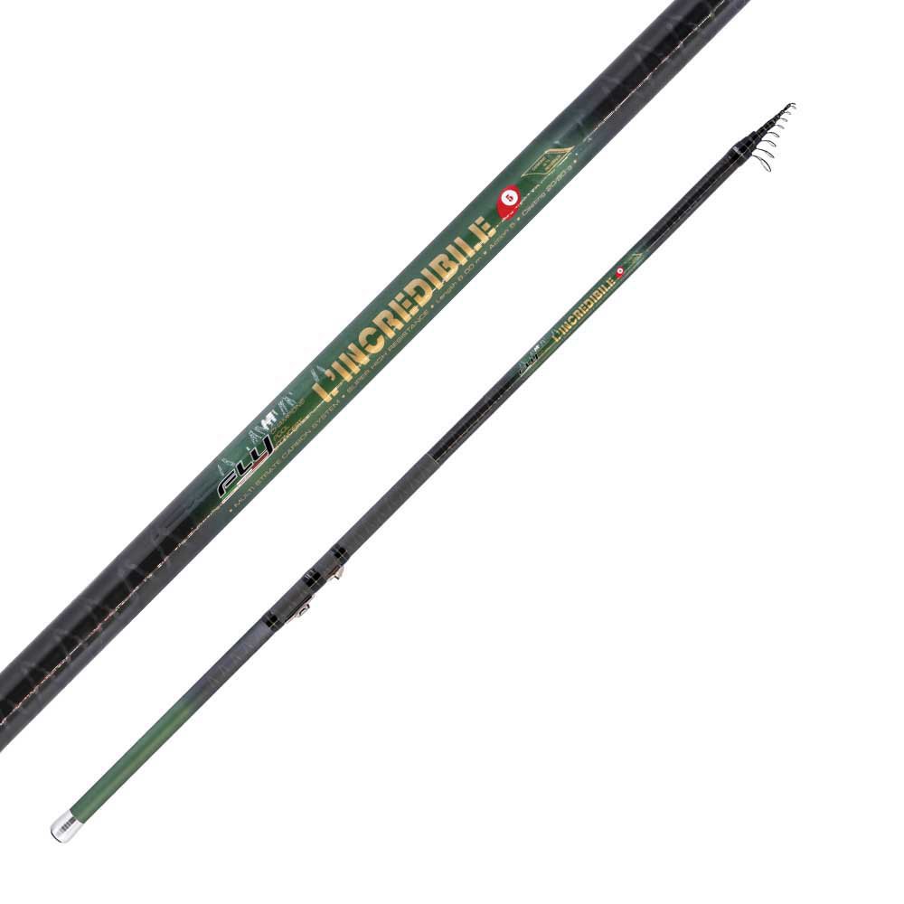 Fly Incredibile Bolognese Rod Silber 5.00 m / 80 g von Fly