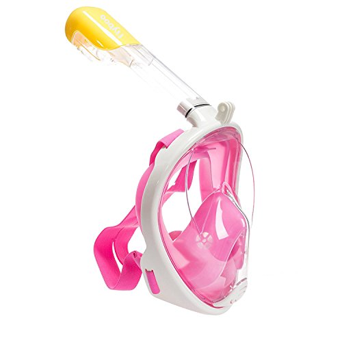Flyboo Tauchmaske Schnorchelmaske Vollmaske,181-Grad-Sicht Tauchmasken mit Panorama-Vollgesichtsdesign,Sportkameras Kompatible Taucherbrille für Erwachsene und Kinder Flyboo Tauchmaske Schnorchelmaske Vollmaske,181-Grad-Sicht Tauchmasken mit Panorama-Vollgesichtsdesign,Sportkameras Kompatible Taucherbrille für Erwachsene und Kinder von Flyboo
