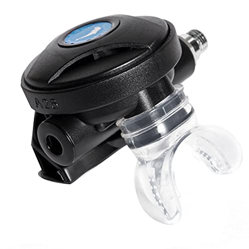 Fmoutyy Scuba Diving 2. Stufe Atemregler Professionelle Unterwasser Scuba Dive Octopus Tauchregler AusrüStung ZubehöR-Schwarz von Fmoutyy