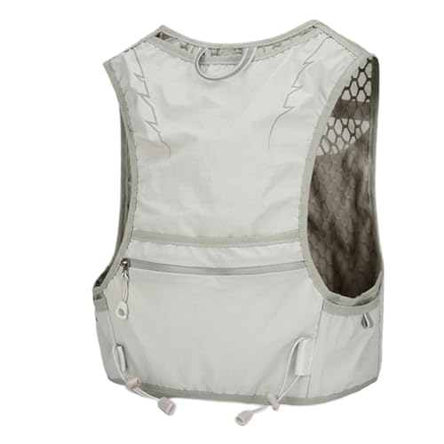 FmtwPhn Trinkrucksack Laufen,Wasserrucksack zum Laufen,Auslaufsicherer Tagesrucksack mit Trinkblase - Leichte, isolierte Pack-Lauf-Trinkweste für Männer und Frauen, reflektierende Streifen für von FmtwPhn