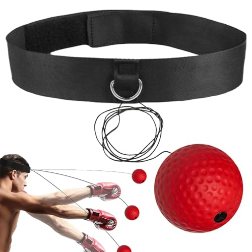 Box-Reflexball-Stirnband-Set, Boxtraining-Reflexbälle - Stirnband React Ball Set für Kindertraining Boxen,Trainingsgeräte für Anfänger, Fitness-Reflexball für Reisen, Fitnessstudio von Fmzrbnih