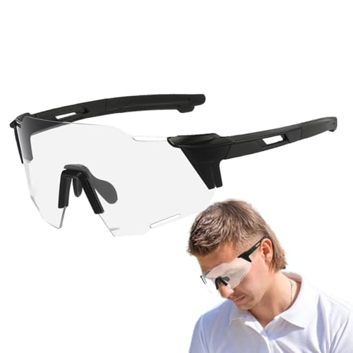 Fmzrbnih Fahrradbrillen – Mehrzweck-Fahrradsonnenbrillen, Fahrradbrillen | Staubdichte, winddichte, polarisierte Brille, Damen-Fahrradbrille zum, Softball, Golf, Laufen, Mountainbiken von Fmzrbnih