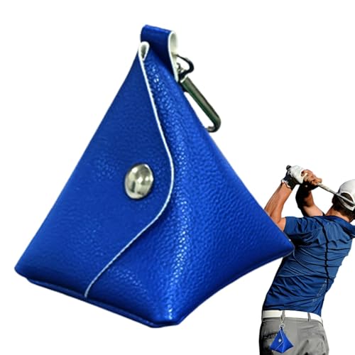 Golfball-Hüfttasche, Golf-Tee-Tasche | Golf-Tee-Aufbewahrungstasche mit Magnetverschluss | Golfzubehör, Golfball-Aufbewahrungstasche mit Metallkarabiner für Golftraining, Wettkampf von Fmzrbnih