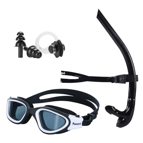 Focevi Schwimmen Schnorchel, Schwimmer Schnorchel Ausrüstung für Schwimmen Schnorchel Training im Pool und Freiwasser, Geeignet für Erwachsene und Kinder ab 12 Jahren Focevi Schwimmen Schnorchel, Schwimmer Schnorchel Ausrüstung für Schwimmen Schnorchel Training im Pool und Freiwasser, Geeignet für Erwachsene und Kinder ab 12 Jahren von Focevi