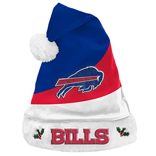 FOCO Buffalo Bills NFL 2021 Colorblock Santa Hat - One-Size von FOCO