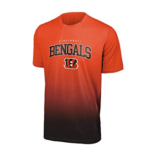 FOCO Cincinnati Bengals NFL Gradient Mesh Jersey Short Sleeve Herren T-Shirt - XL von FOCO