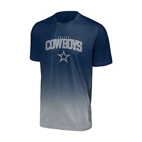 Foco Dallas Cowboys NFL Gradient Mesh Jersey Short Sleeve Herren T-Shirt - S von Foco