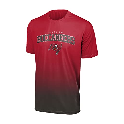 Foco Tampa Bay Buccaneers NFL Gradient Mesh Jersey Short Sleeve Herren T-Shirt - M von Foco