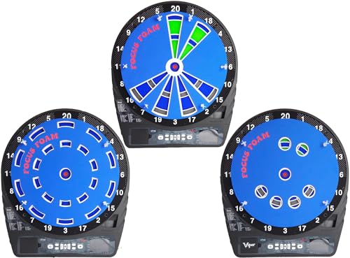 Focus Foam Darttrainer | weiche Spitze | 3er Set | Rot | Weiß | Blau (15,5 Zoll Boards) Focus Foam Darttrainer | weiche Spitze | 3er Set | Rot | Weiß | Blau (15,5 Zoll Boards) von Focus Foam