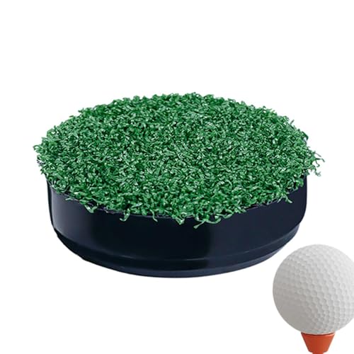 Outdoor-Golf-Trainingshilfen, simulierte Rasenlochabdeckung, Heimgolf-Übungsbecher, tragbares Golf-Trainingsgerät, Hof-Golferlebnis, 10,4 x 3,6 cm für den Hof von Foeirp