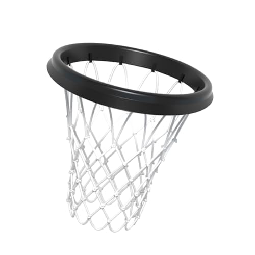 Ersatz Basketball PU Basketballnetzrahmen Tragbares Outdoor Basketballnetz Robuster Basketballnetzkorb von Fogun
