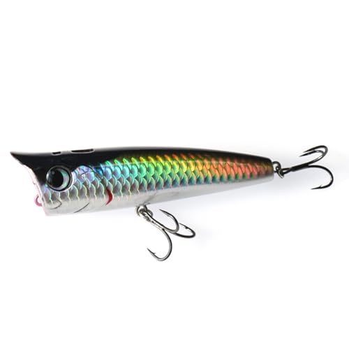 Fogun Angelköder Topwater Köder Drillingshaken Swimbait Angelköder Sinkender Köder Barschforelle von Fogun