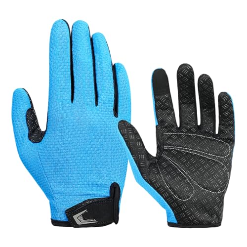 Frauen Männer Antislip Vollfinger Handschuhe Fahrrad Reiten Wandern Radfahren Handschuhe Radfahren Atmungsaktive Handschuhe Touchscreens Handschuhe von Fogun