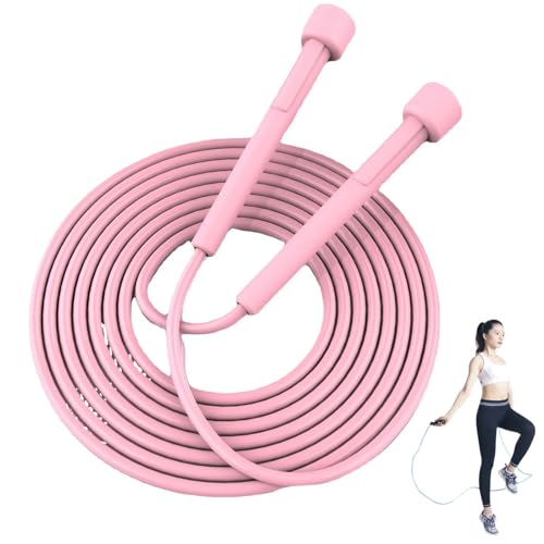 Fokroin Springseil Erwachsene 3 Meter Lang, Seilspringen mit Rutschfestem Griff, Fachmann Jump Rope Einstellbar, Rope Skipping Seil, Springseil Kinder, für Kinder, Erwachsene, Männer, Frauen von Fokroin