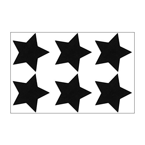 Reflektor Sterne Aufkleber Set, 6 reflektierende Sticker, je 4,5 x 4,5 cm, schwarz reflektierend Reflektor Sterne Aufkleber Set, 6 reflektierende Sticker, je 4,5 x 4,5 cm, schwarz reflektierend von Baby Bites
