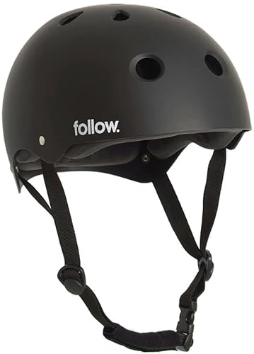 FOLLOW Safety First Helm 2024 Black, S von FOLLOW