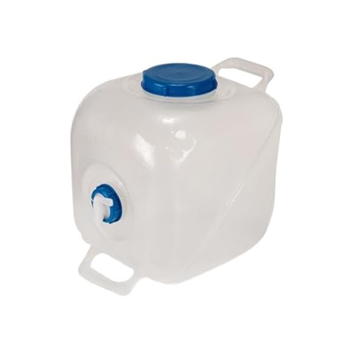 Folpus 20L Wasserbehälter Wasserträger mit Zapfhahn Wasserkrug mit großer Kapazität Wassereimer für Outdoor Survival Backpacking Fahren von Folpus