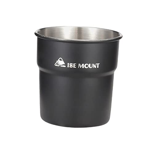 Folpus 304 Edelstahl Tasse Camping Kaffeetasse Ultraleicht 300 ml Tragbare Reisetasse Teetasse zum Klettern Reisen Kochen BBQ, Schwarz Folpus 304 Edelstahl Tasse Camping Kaffeetasse Ultraleicht 300 ml Tragbare Reisetasse Teetasse zum Klettern Reisen Kochen BBQ, Schwarz von Folpus