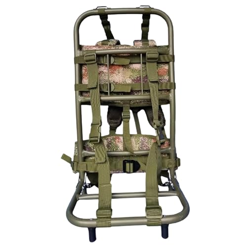 Folpus 60 kg Schwerer Tragerucksack-Rahmen, Rucksack, Leichter, tragbarer Klapptaschen-Rahmen für Ausrüstung, Outdoor-Aktivitäten, Camping, Grün Folpus 60 kg Schwerer Tragerucksack-Rahmen, Rucksack, Leichter, tragbarer Klapptaschen-Rahmen für Ausrüstung, Outdoor-Aktivitäten, Camping, Grün von Folpus