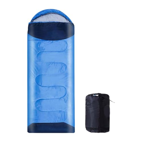 Folpus Camping Sleeping Bag Sleep Bag Wasserdicht im Freien Schlafsack für Bergsteigen, 1.8 Kg Hellblau von Folpus