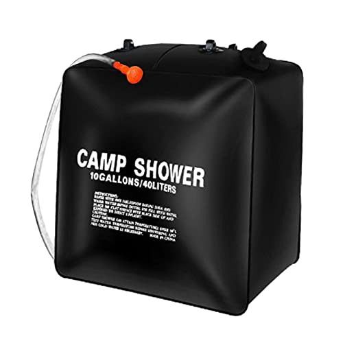 Folpus Faltbare PVC Camping Duschtasche für Outdoor Camping Reisen, 40L, 40 x 28 x 40 cm von Folpus