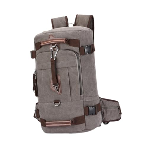 Folpus Kletterrucksack, Reisetasche, Wanderrucksack für Reisen, Camping, Rucksackreisen, Grau von Folpus