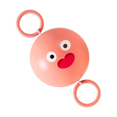 Folpus Leuchtendes Ballspielzeug mit elastischer Schnur, pädagogisches Spielzeug, Hand-Auge-Koordinationsspielzeug für Kinder, ROSA von Folpus
