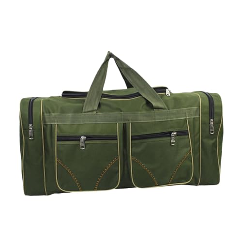 Folpus Reisetasche aus Nylon mit Reisegepäckhalter für Wanderkleidung und Rucksackreisen, Grün von Folpus