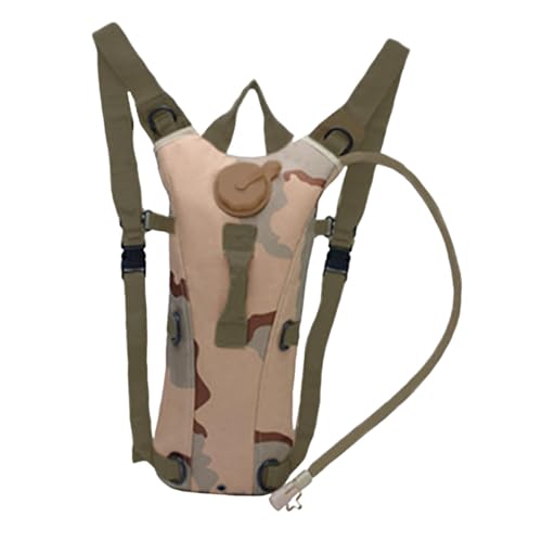 Folpus Trinkrucksack für den Lauf, Wandertagesrucksack, Trinkrucksack, Leichter Rucksack zum Reiten, Reisen, Klettern, Sport, DREI Sandfarben von Folpus