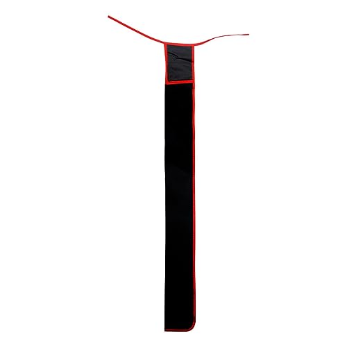 Fonowx Angelruten Tasche, Angelruten Träger, Verdickt, Schwarz, mit Krawattenaufbewahrung, Flanell Schutzhülle, Leichtes, Weiches Stoff Angelzubehör, 1 Fach 120cm Fonowx Angelruten Tasche, Angelruten Träger, Verdickt, Schwarz, mit Krawattenaufbewahrung, Flanell Schutzhülle, Leichtes, Weiches Stoff Angelzubehör, 1 Fach 120cm von Fonowx