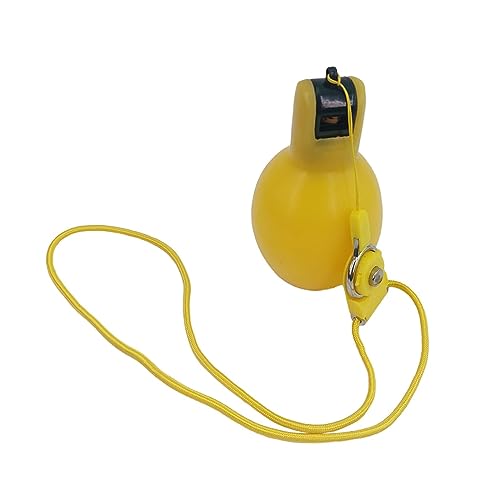 Fonowx Pfeife Sport Handpfeife, Sportpfeife mit Umhängeband, Trillerpfeife für Trainer, Schiedsrichter Pfeife, Hand Squeeze Whistles für Schiedsrichter, Sportlehrer, Hundetrainer, Gelb Fonowx Pfeife Sport Handpfeife, Sportpfeife mit Umhängeband, Trillerpfeife für Trainer, Schiedsrichter Pfeife, Hand Squeeze Whistles für Schiedsrichter, Sportlehrer, Hundetrainer, Gelb von Fonowx